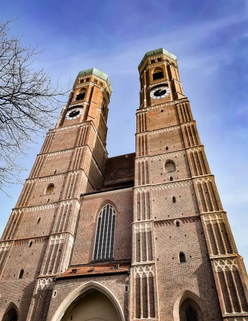 Türme der Frauenkirche in München